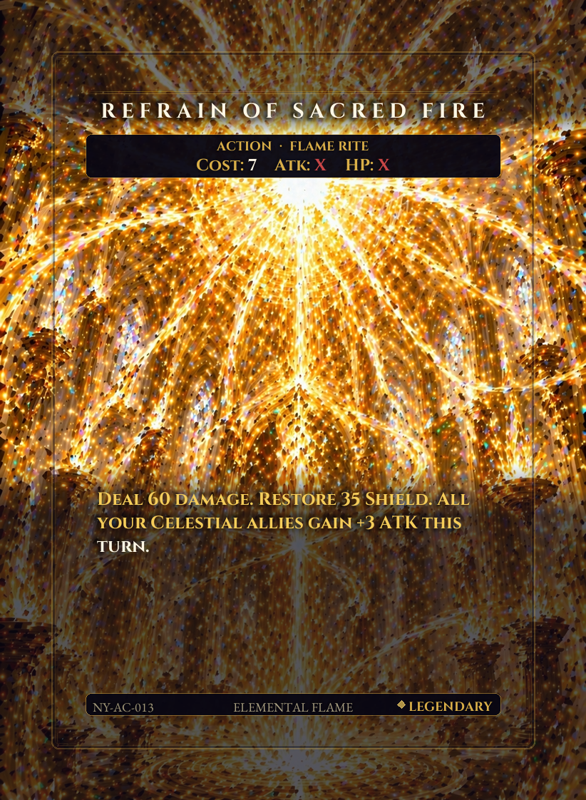 Refrain of Sacred Fire