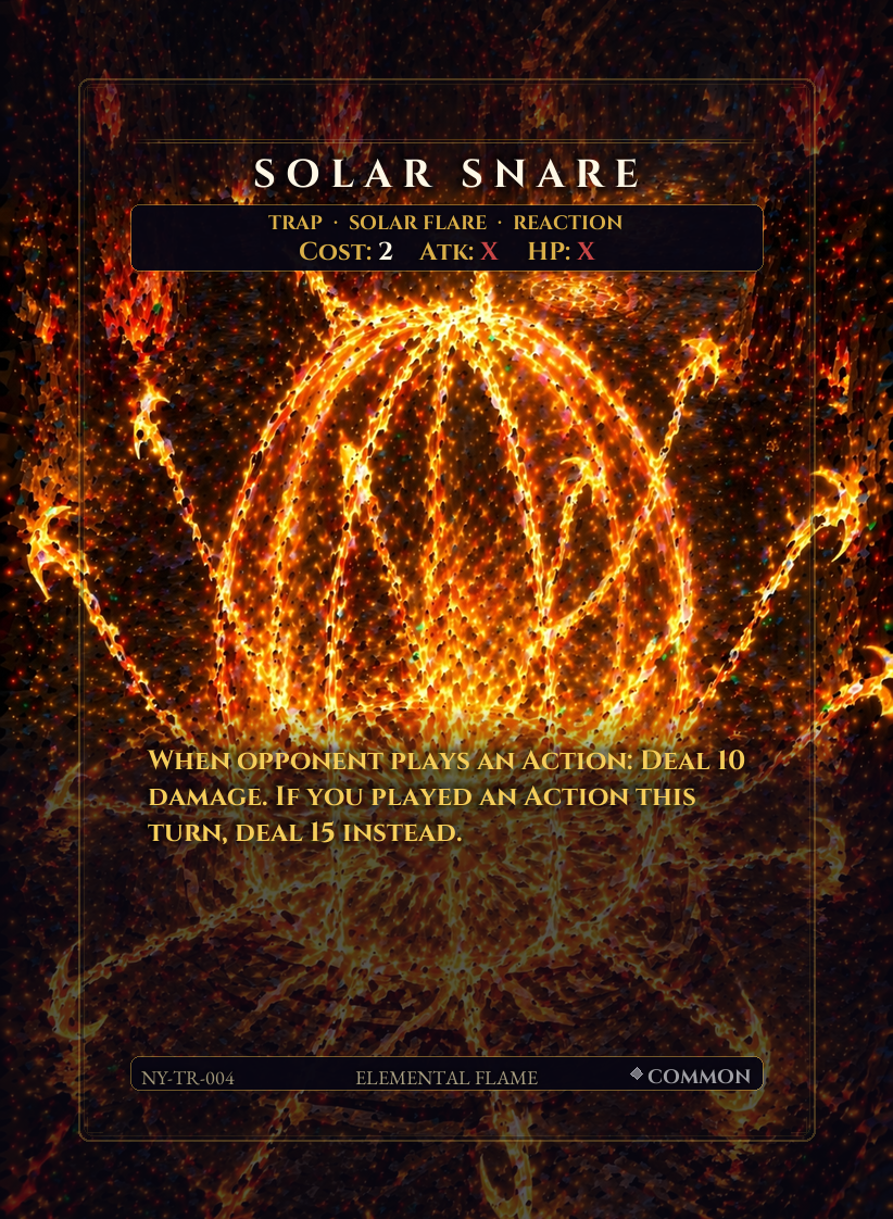 Solar Snare